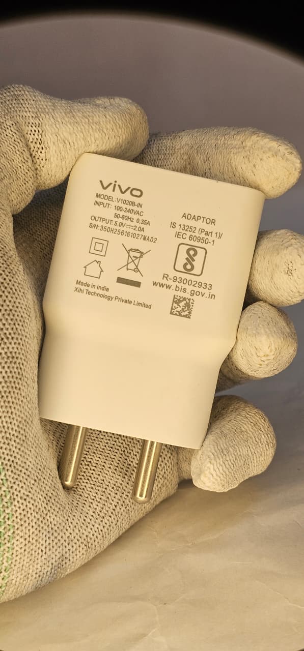 Vivo 15w Adapter Original 6 Months Warranty