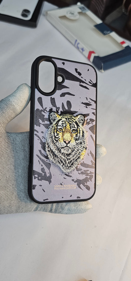 I phone 16 plus Tiger Printed premium and protection case