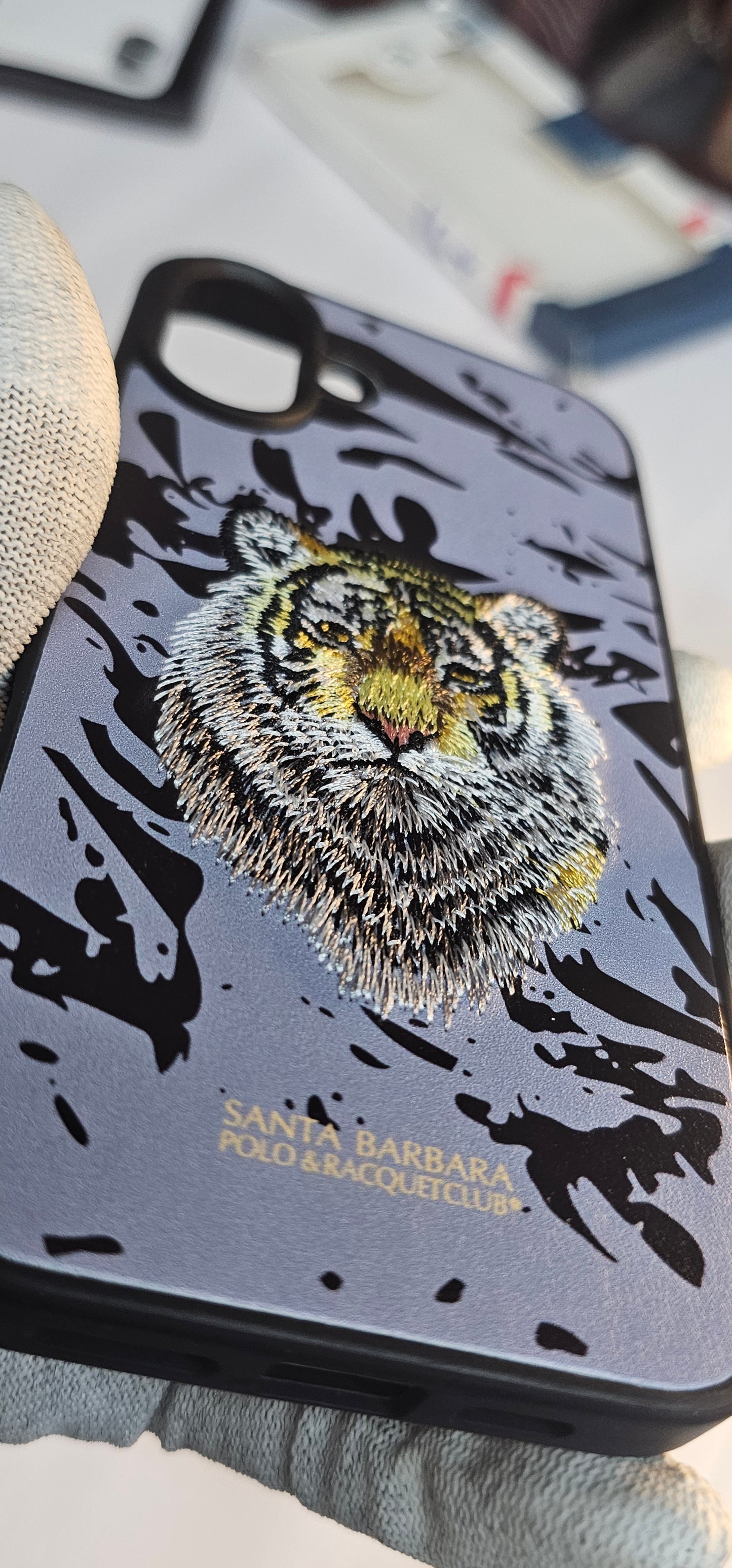 I phone 16 plus Tiger Printed premium and protection case