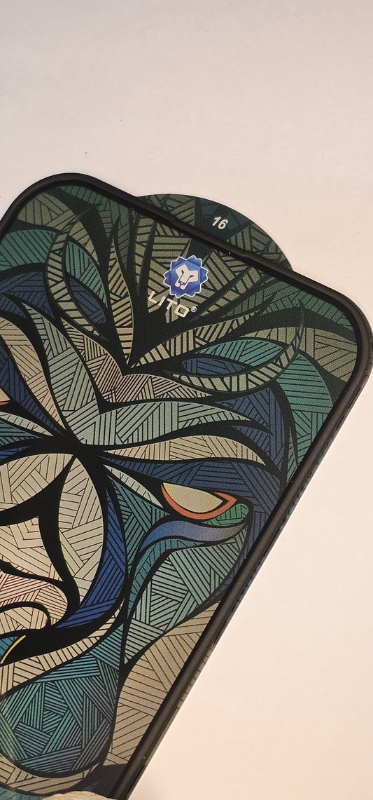 I Phone 16 LITO Silicon Edge Protection – Tempered Glass Screen Protector