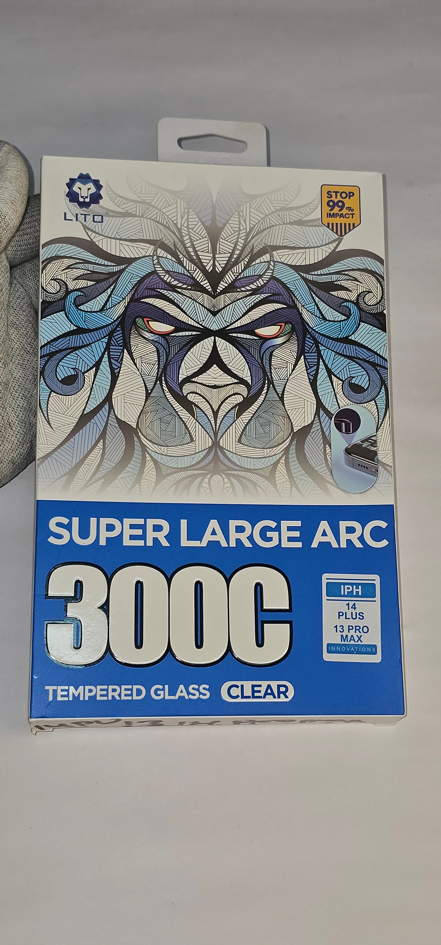 I Phone 13 Pro Max and I Phone 14 Plus LITO 300C Full Glass – Premium Tempered Glass