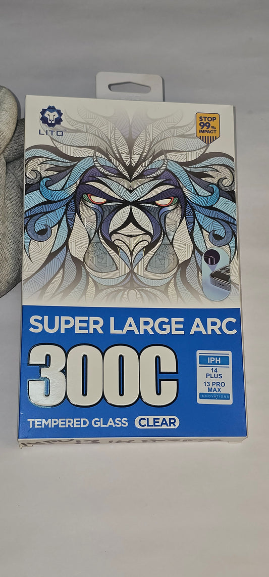 I Phone 13 Pro Max and I Phone 14 Plus LITO 300C Full Glass – Premium Tempered Glass