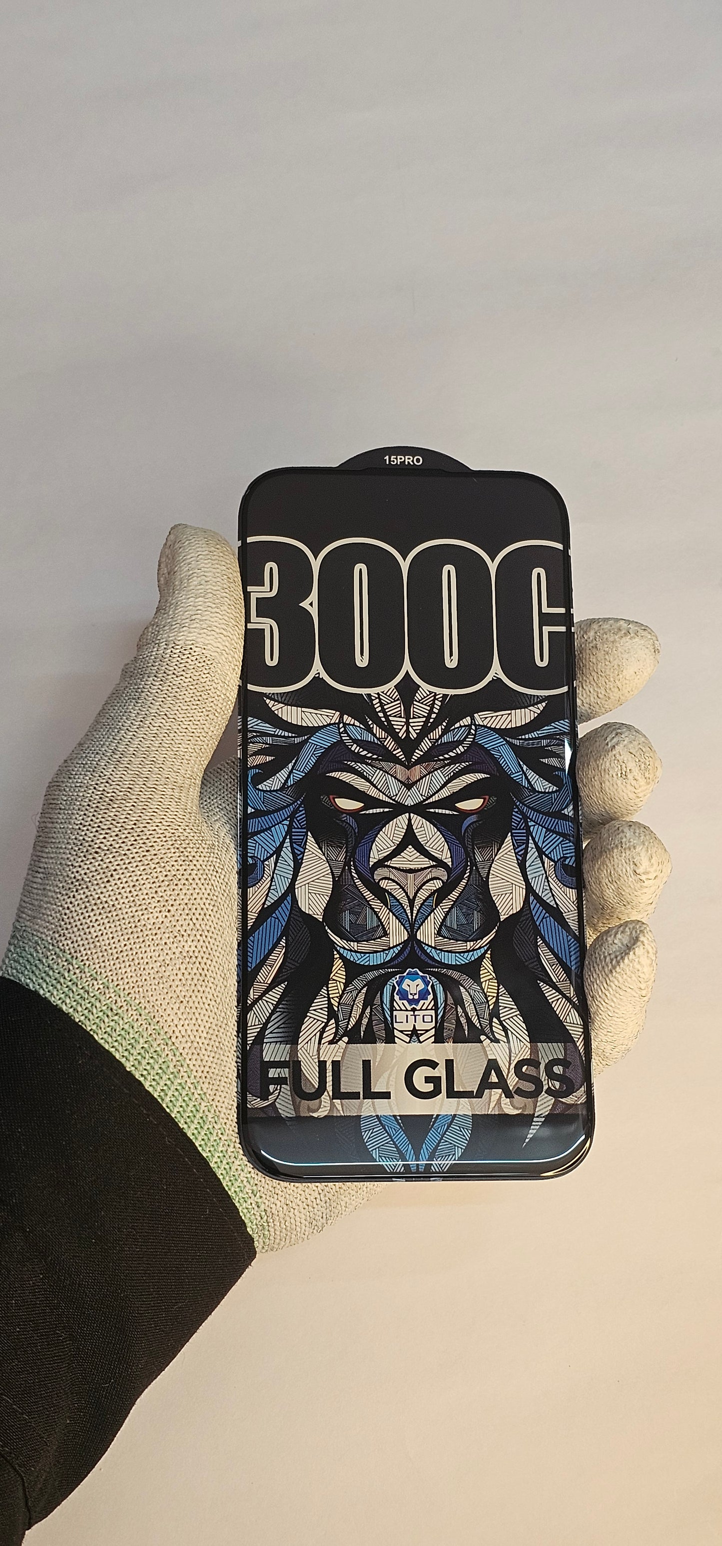 I PHONE 15 PRO LITO LITO 300C Full Glass – Premium Tempered Glass