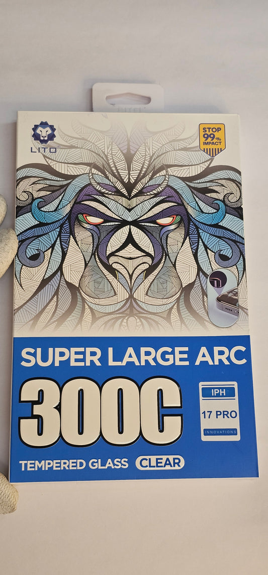 I Phone 17 Pro LITO 300C Full Glass – Premium Tempered Glass