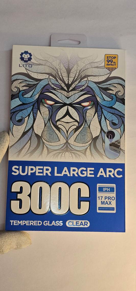 I Phone 17 Pro Max LITO 300C Full Glass – Premium Tempered Glass