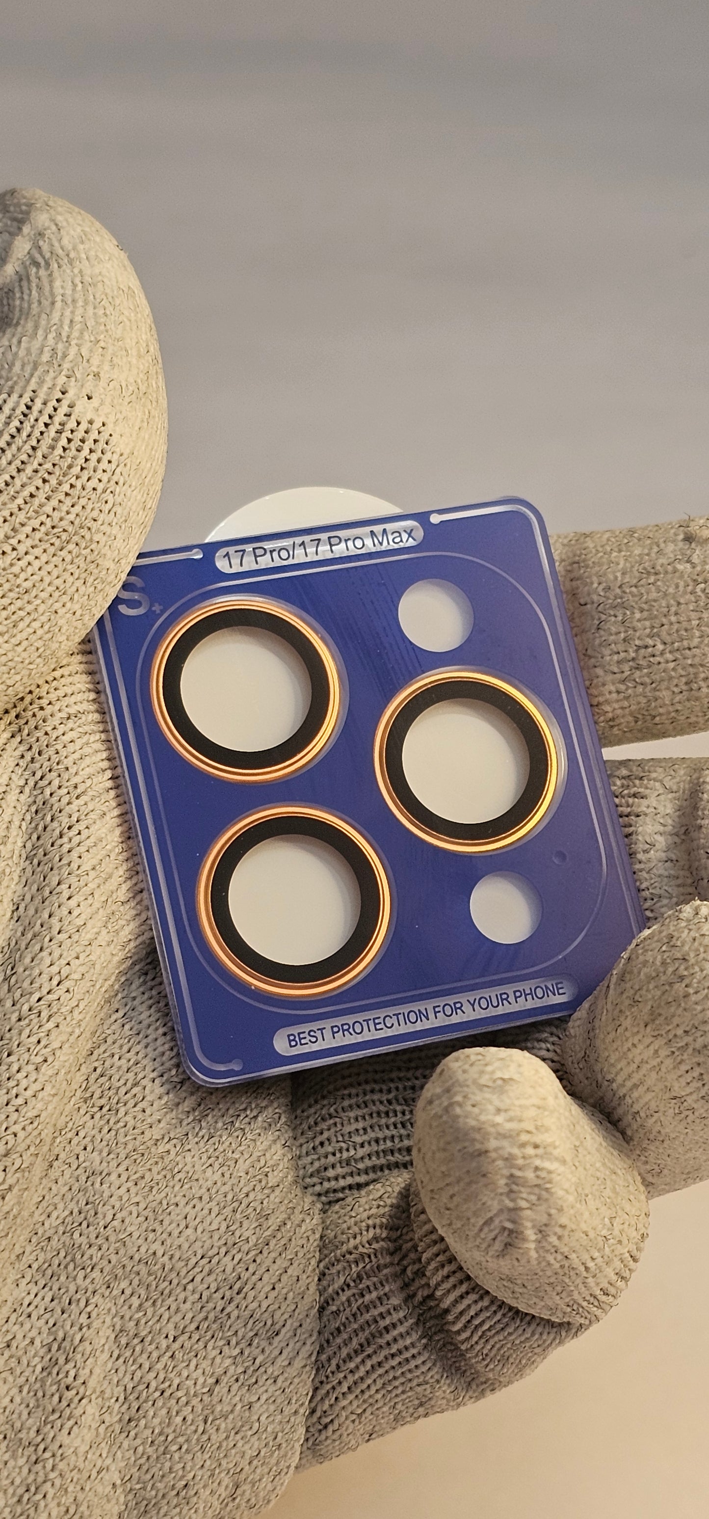 I Phone 17 Pro &17 Pro Max Orange LITO Camera Lens Protector