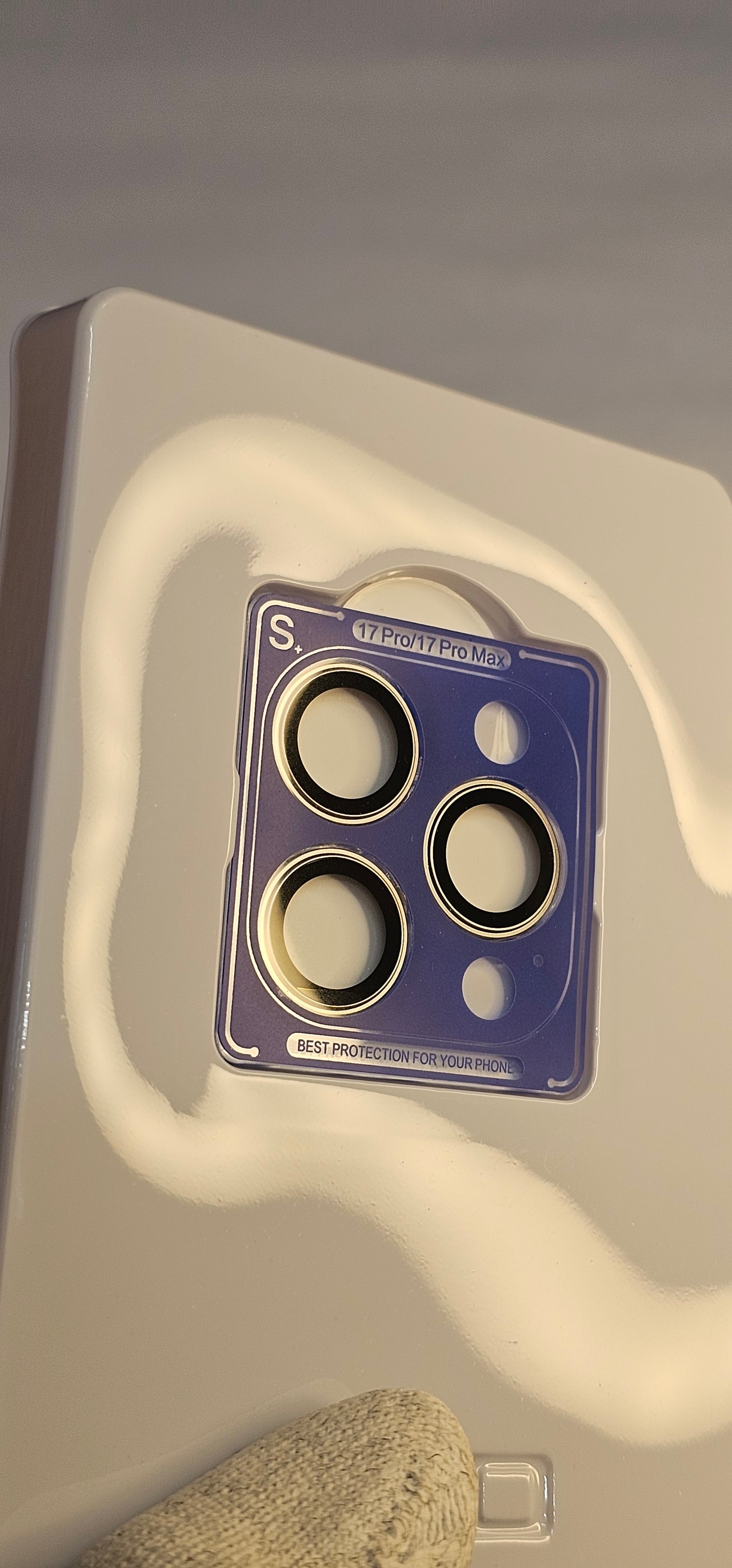 I Phone 17 pro & 17 Pro Max GrayLITO Camera Lens Protector