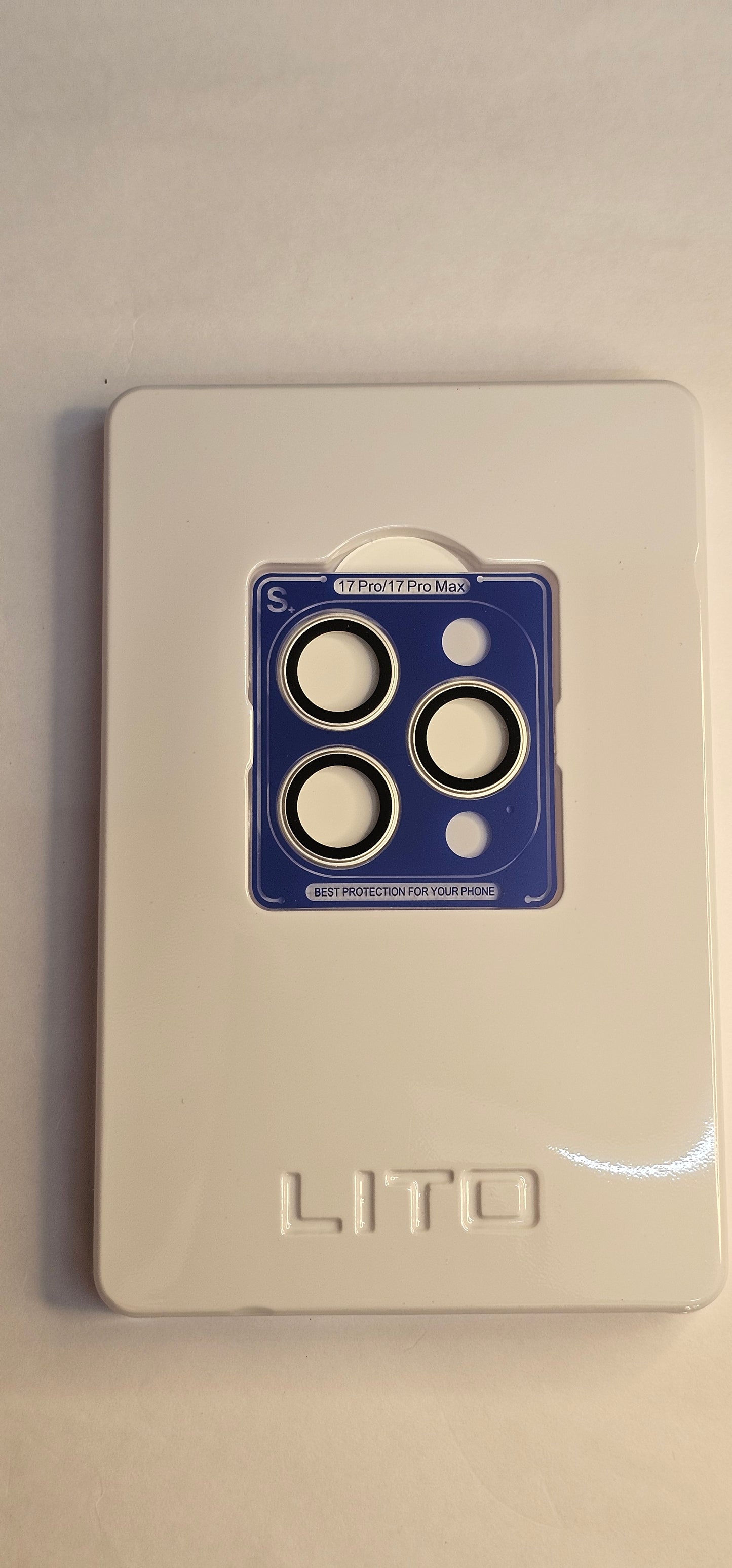 I Phone 17 pro & 17 Pro Max Silver LITO Camera Lens Protector