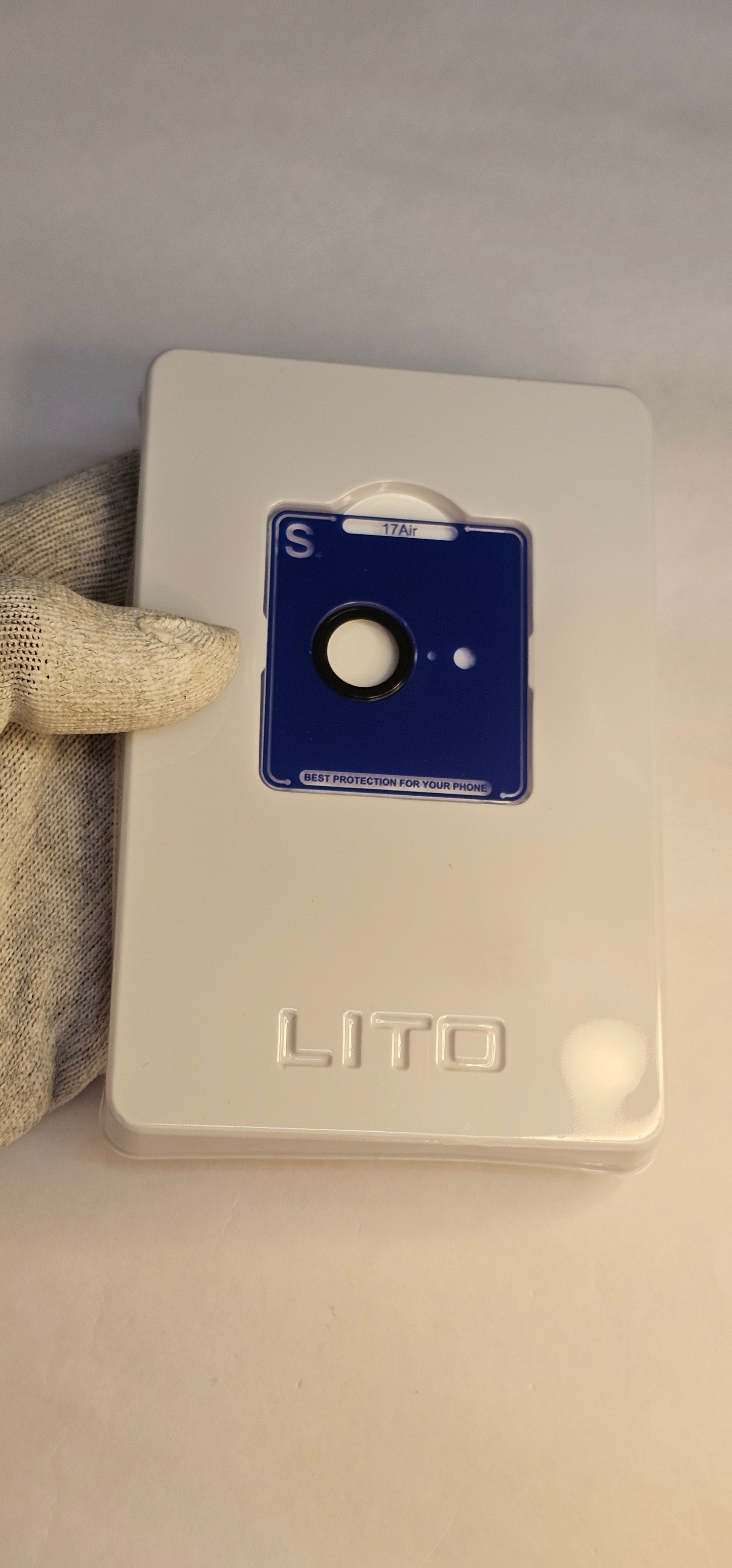 I Phone 17 Air Black LITO Camera Lens Protector