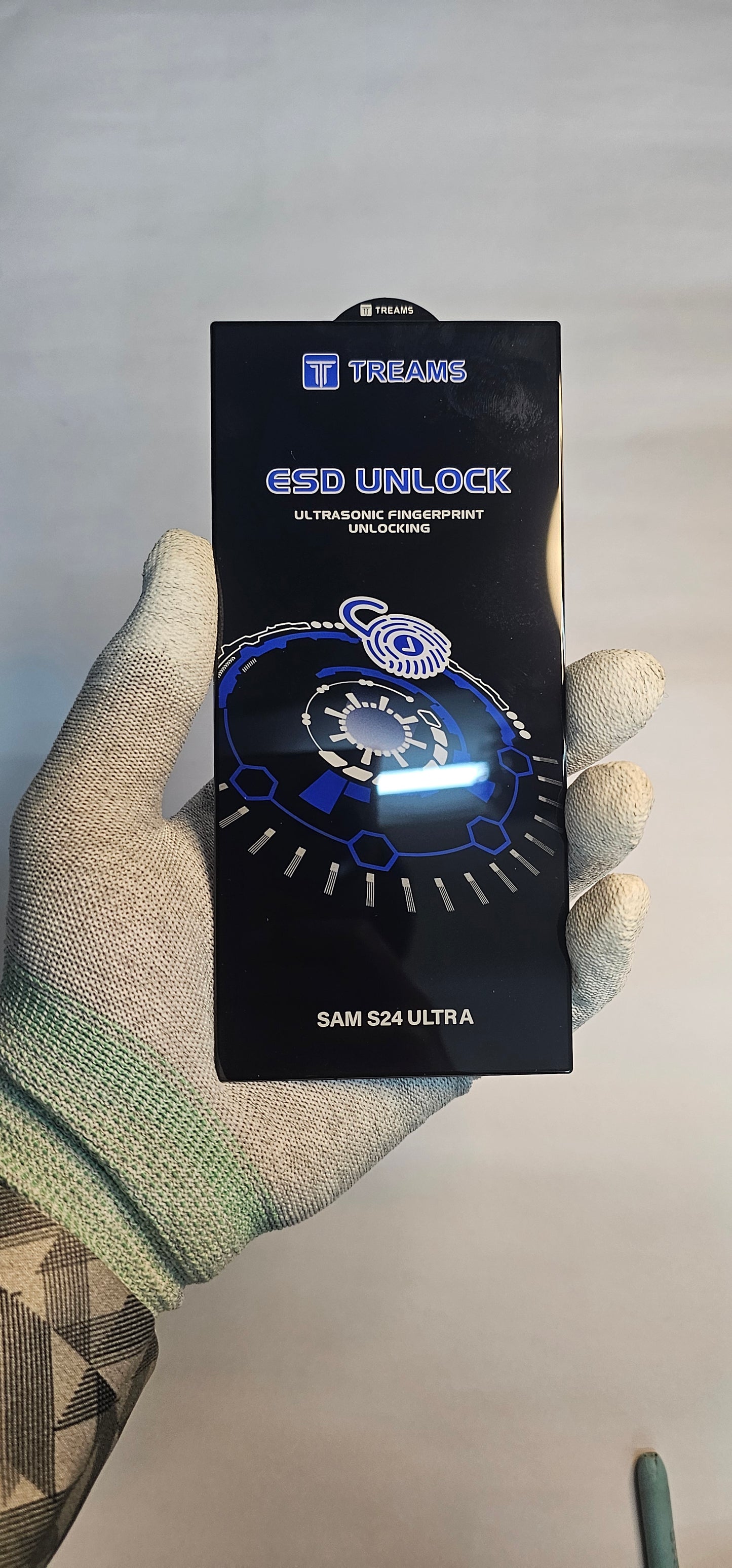 Samsung S24 Ultra Treams ESD Unlock Ultrasonic Fingerprint Film