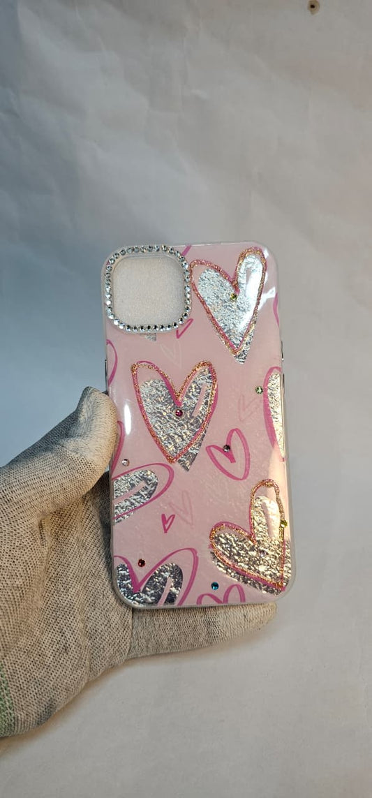 I phone 13 14 Mobile back case girls