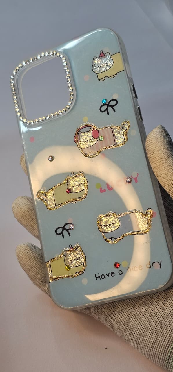 I phone 14 pro Max girl mobile back case premium