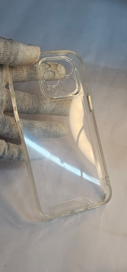 I phone 15 Pro max Transprent back case premium and protection