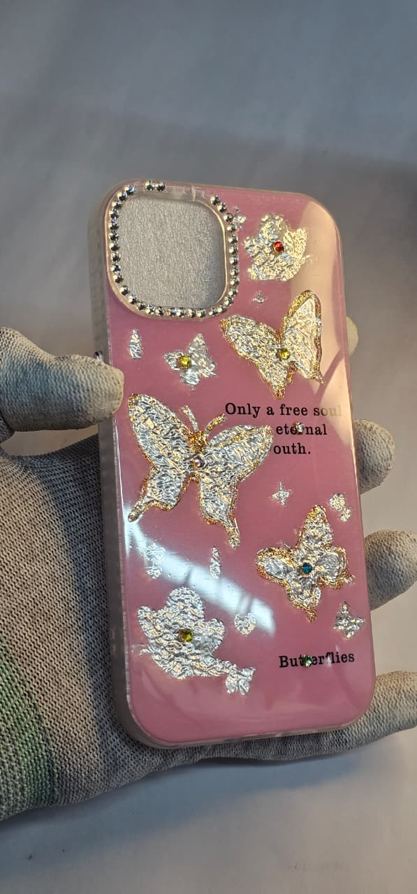 I phone 15 back  Girls case premium and protection