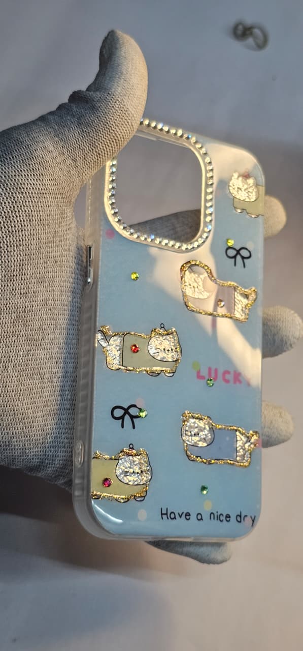 I phone 15 Pro Girls back case premium and protection