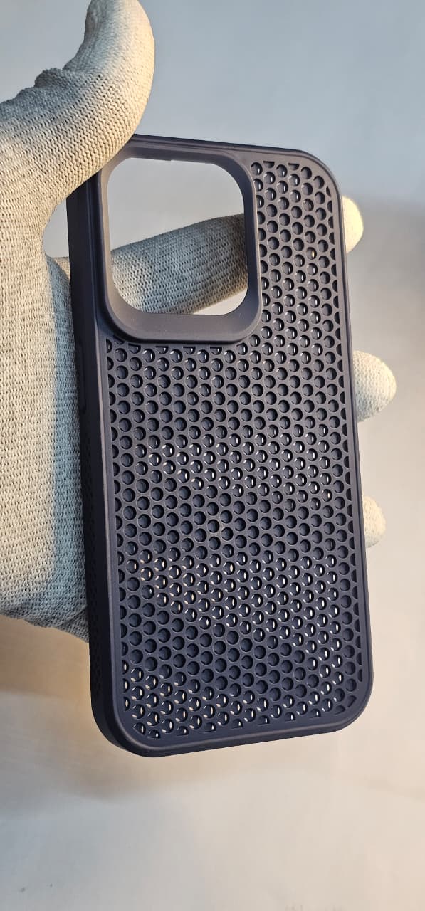 I phone 15 pro jali blue back case premium and protection