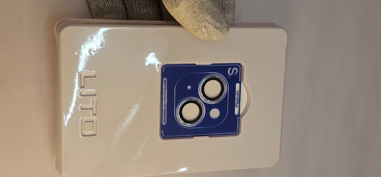 I Phone 14  14 Plus Blue LITO Camera Lens Protector