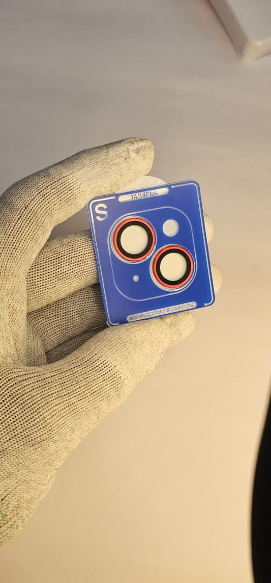 I Phone 14 14 Plus Red  LITO Camera Lens Protector