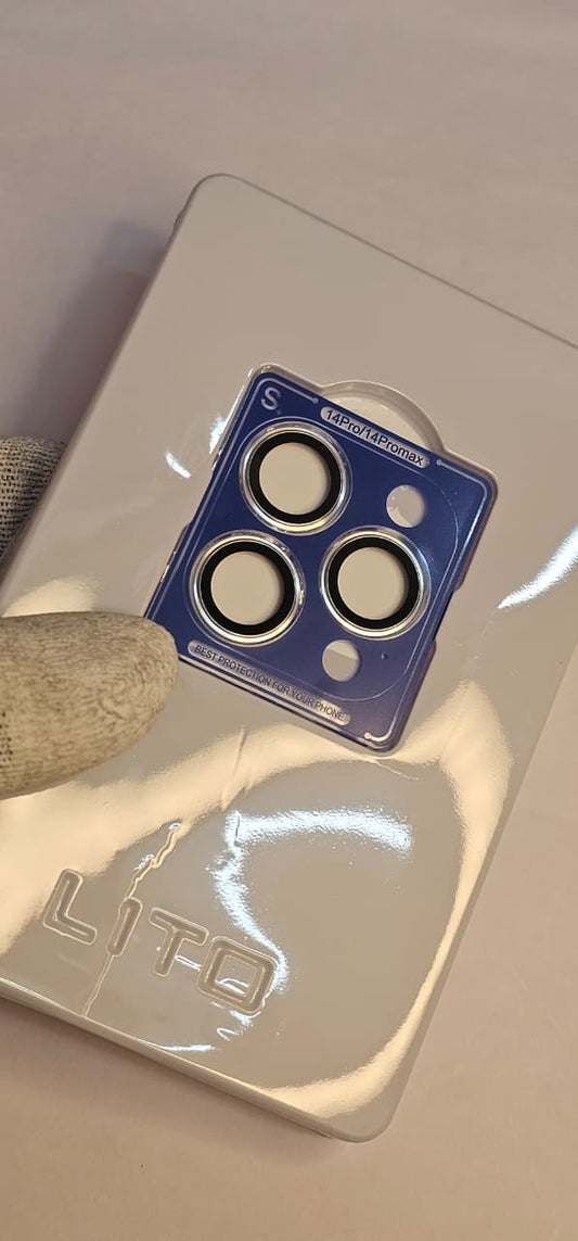 I Phone 14 Pro 14 Pro Max  Silver  LITO Camera Lens Protector