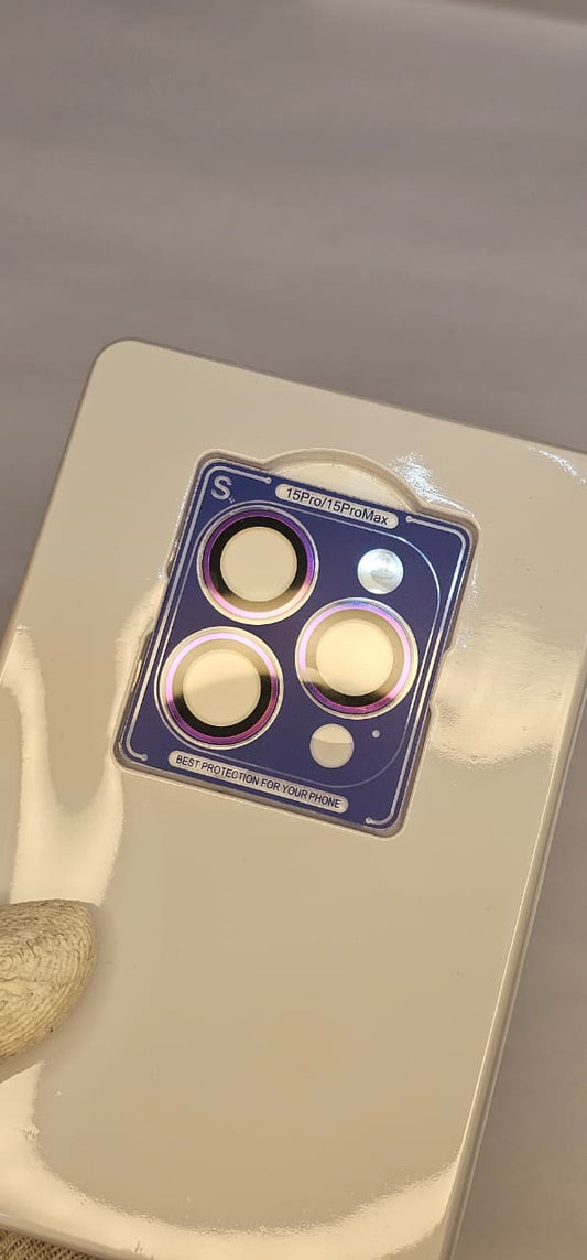 I Phone 15 Pro 15 Pro Max  Colourfull  LITO Camera Lens Protector
