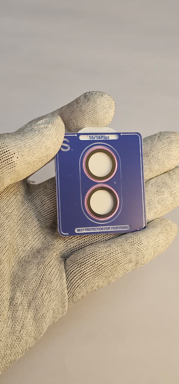 I Phone 16 16 Plus  Pink  LITO Camera Lens Protector