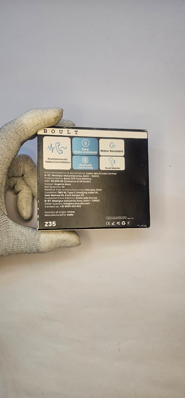 Boult Z35 wireless earbuds