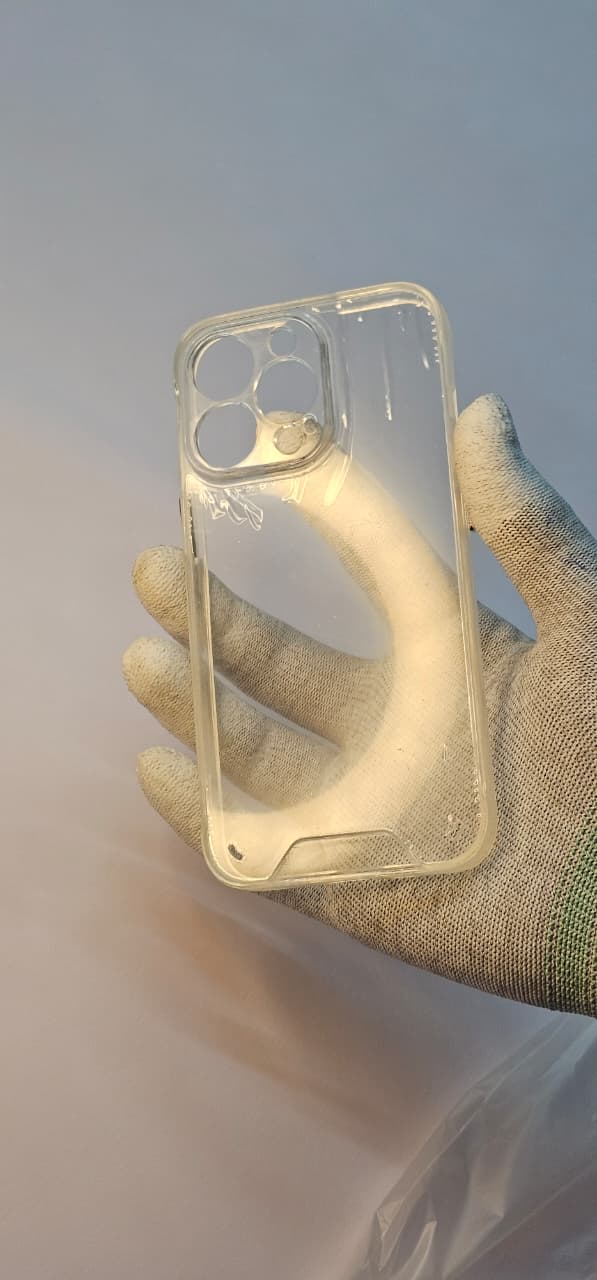 I phone 13 pro Mobile Transparent Case premium