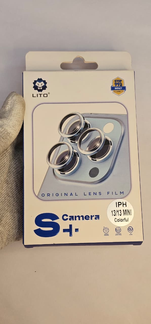 I Phone 13, ,13 Mini Colourfull  LITO Camera Lens Protector