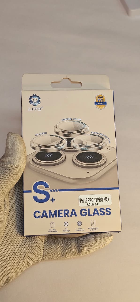 I Phone 13 Pro 13 Pro Max  Clear  LITO Camera Lens Protector