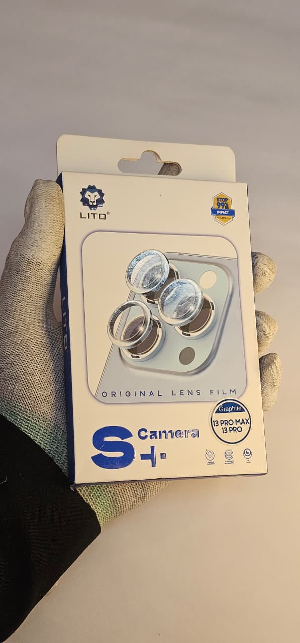 I Phone 13 Pro 13 Pro Max Graphite  LITO Camera Lens Protector