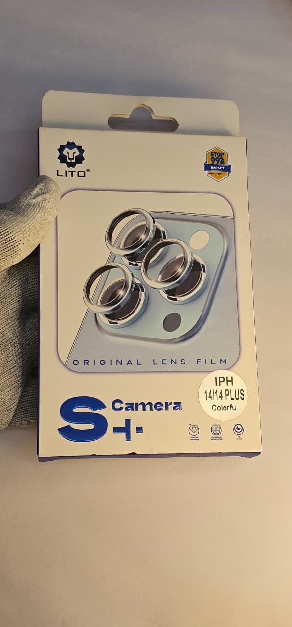I Phone 14 14 Plus Colourfull LITO Camera Lens Protector