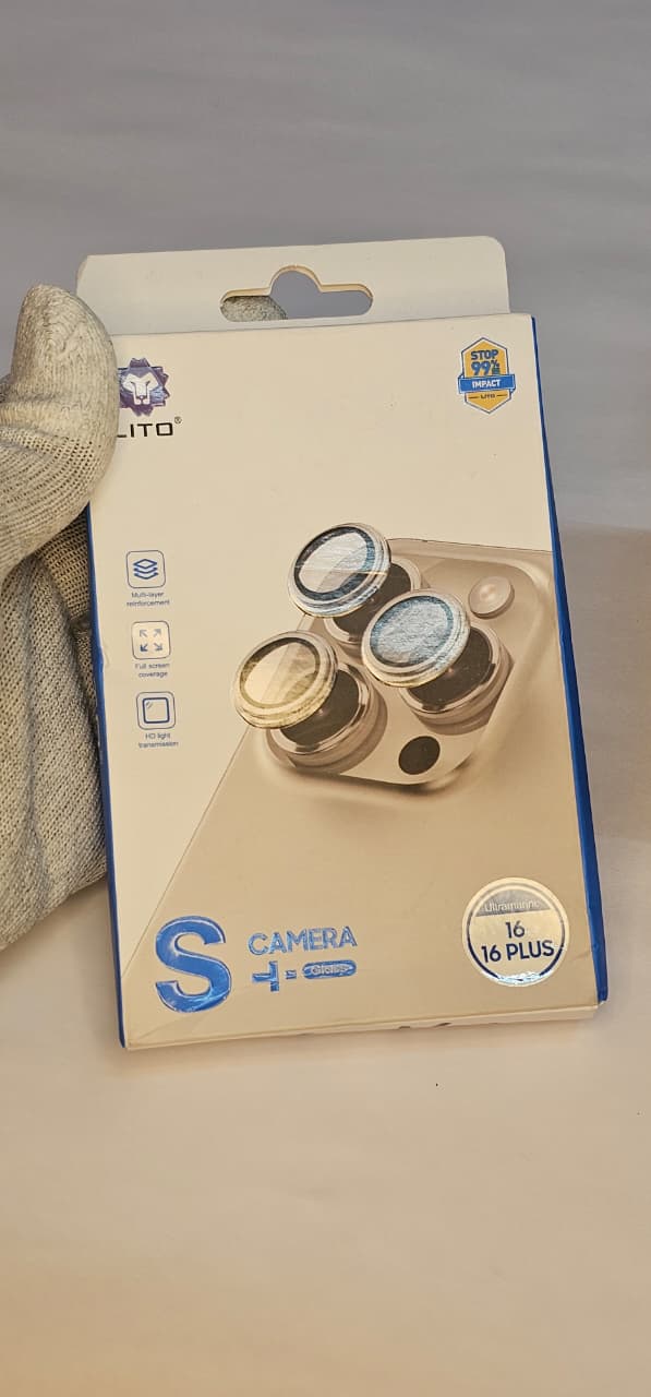 I Phone 16 16 Plus  Ultramarine  LITO Camera Lens Protector
