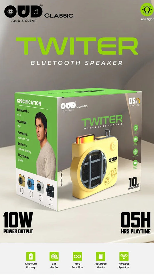 OUD Classic Tweeter Wireless Speaker